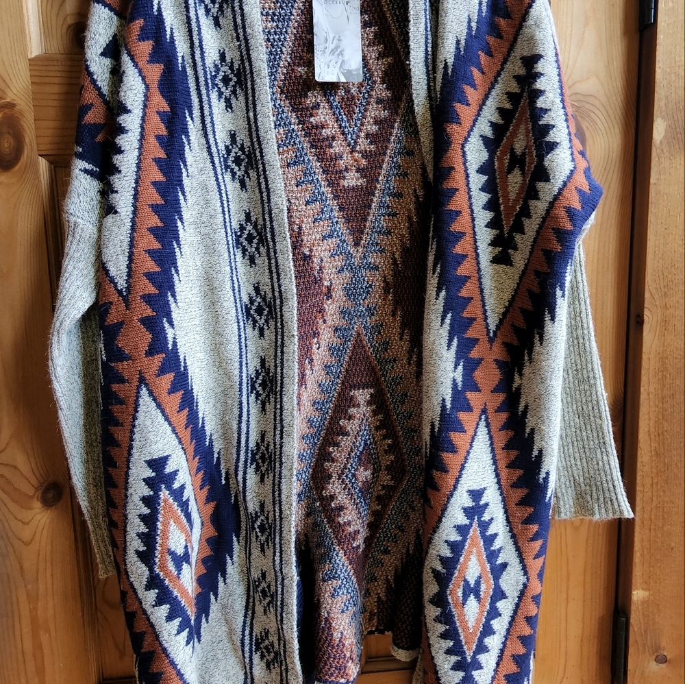 Oceanus Western cardigan
